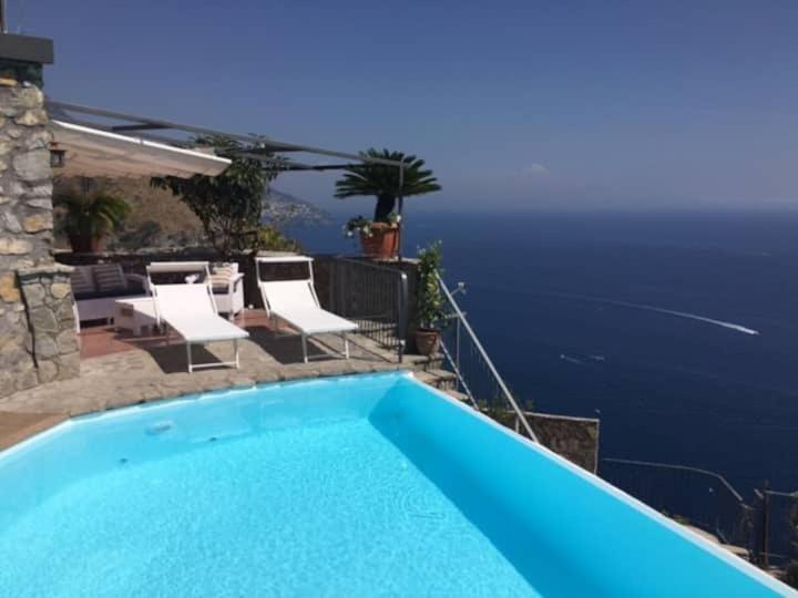 Villa Nene Positano Arola  Bagian luar foto
